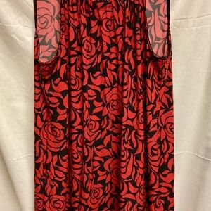 Sleeveless cocktail/knee length dress